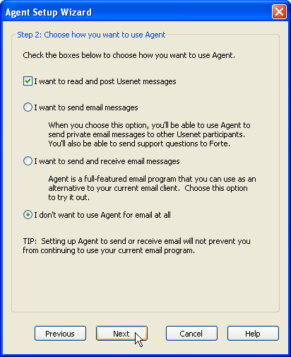 Schritt 2: Wof&uuml;r Agent benutzen?